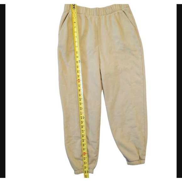 OAK + FORT Beige Joggers M - Picture 2 of 7